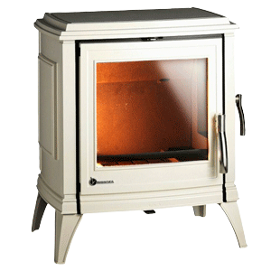 Печь-камин SEDAN M слоновая кость эмаль