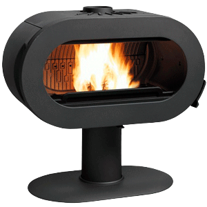 Печь-камин FIFTY SUR PIED антрацит