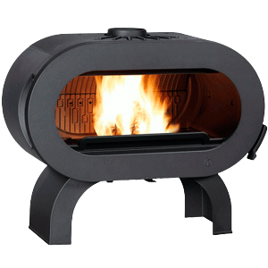 Печь-камин FIFTY SUR ARCHE антрацит