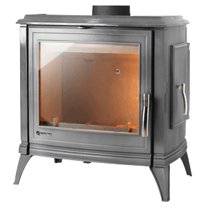 Печь-камин SEDAN L эмаль графит